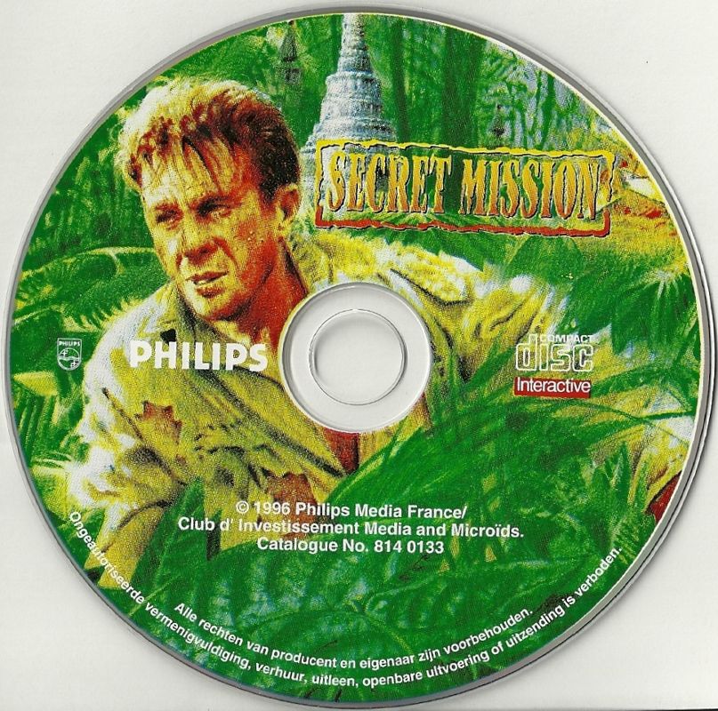 Secret Mission box art for CD-i